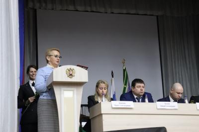 Светлана Денисова выступила на заседании коллегии ФССП