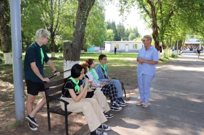 Уполномоченный по правам ребенка в Пермском крае посетила детский летний лагерь «Буревестник».
