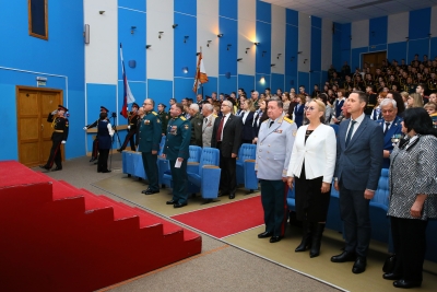 Пермское суворовское училище отметило 64-ю годовщину со дня образования Ракетных войск стратегического назначения и 8 лет со дня основания училища