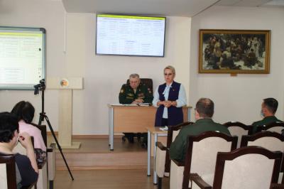 Уполномоченный по правам ребенка в Пермском крае приняла участие в педагогическом совете в Пермском суворовском училище.